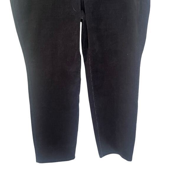 NWT J Jill Corduroy Pant 2X Black Elastic Waist Pull On Pockets Stretch Work - Picture 6 of 12